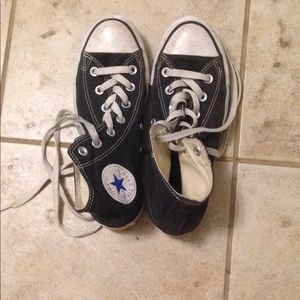 Black Converse high tops